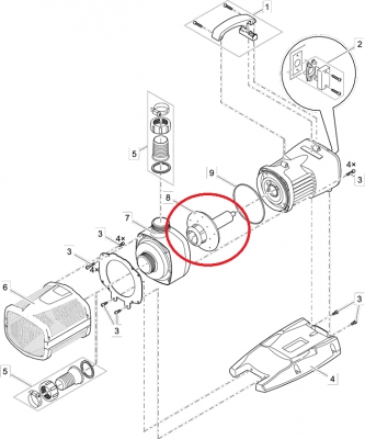 Ersatzrotor Aquarius Eco Expert 36/44000