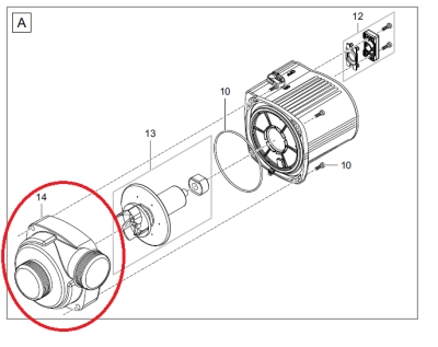 Ersatzpumpengeh. AquaMax Eco Prem. 7000