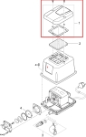 Ersatz Gehusedeckel AquaOxy 2500